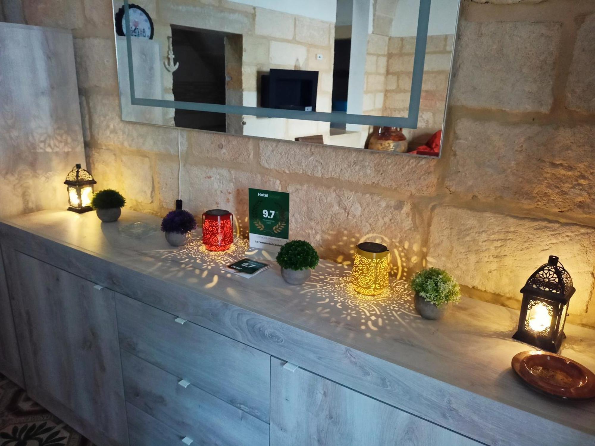 Palmariggi La Terrazza Sul Castello 아파트 외부 사진